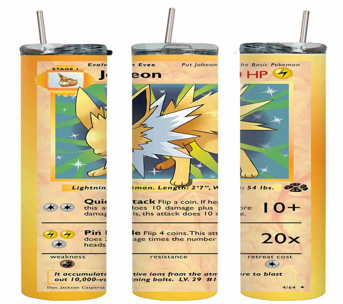 Pokemon Jolteon Card-8042